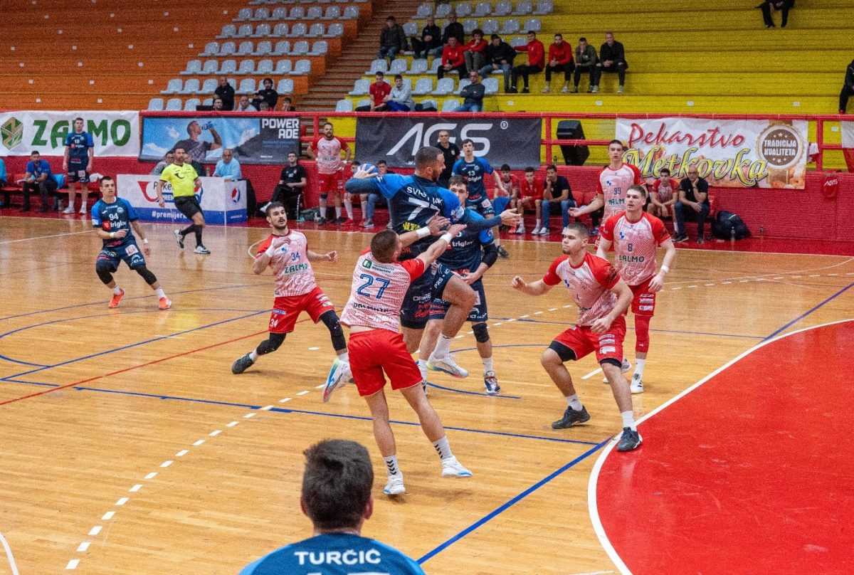 Paket24 Premijer liga, Liga B, 10. kolo: METKOVIĆ ZALMO – SESVETE TRIGLAV OSIGURANJE 28:32 (15:13)