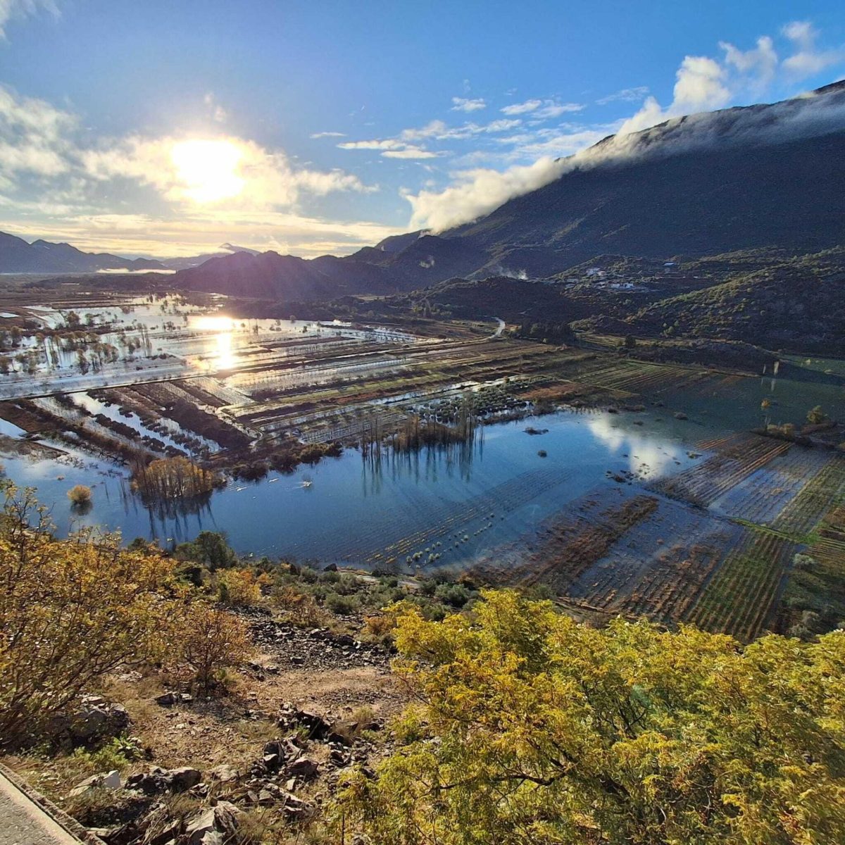Otopljeni snijeg i masivna kiša potopili polja, 150.000 trsova vinove loze pod vodom. Vodu iz slavine obvezno prokuhati
