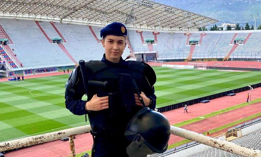 Interventna policajka iz Rogotina Ana Markota na panel raspravi u Zagrebu povodom Međunarodnog dana žena