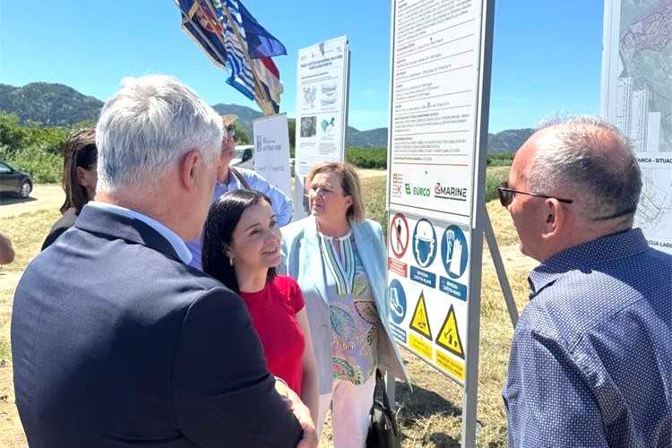 Svečano otvoreni radovi na „Projektu zaštite od zaslanjivanja tala i voda područja Donje Neretve“ – Etapa II