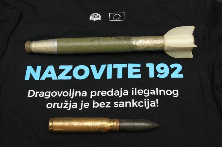 Nezakonito oružje i streljivo i dalje se mogu dragovoljno predati bez sankcija
