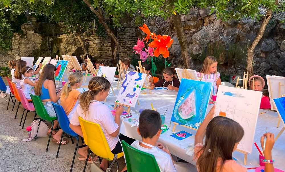 Dječje ljeto u Pučkom – “Paint&Juice” radionica