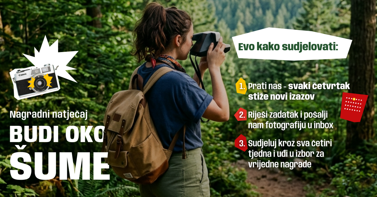 Hrvatske šume pozivaju građane: Još stignete postati „oko šume”