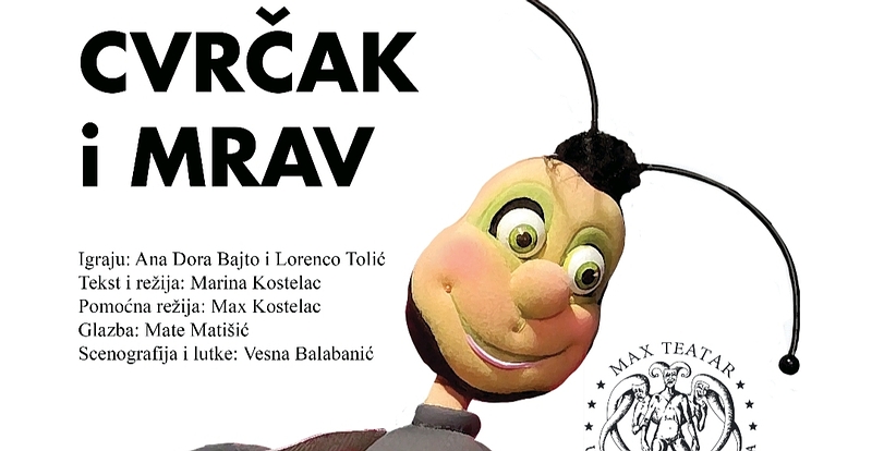 Predstava “Cvrčak i Mrav” večeras u Pučkom!