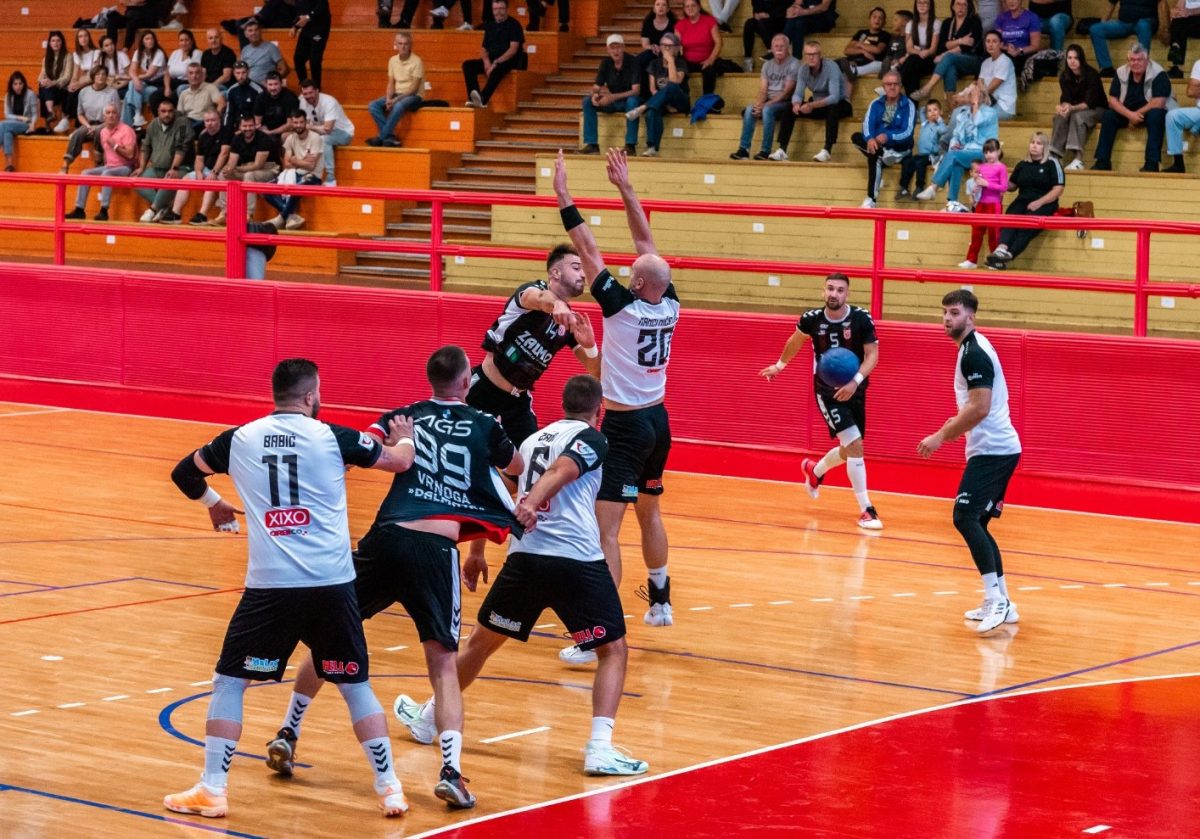 Paket24 Premijer liga, Liga B, 3. kolo: METKOVIĆ ZALMO – OSIJEK 24:23 (11:11)