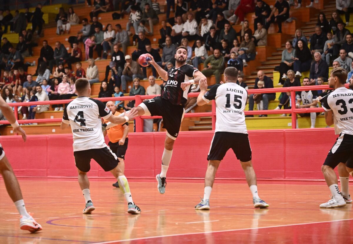 Paket24 Premijer liga, Liga B, 7. kolo: METKOVIĆ ZALMO – TROGIR 33:32 (14:16)