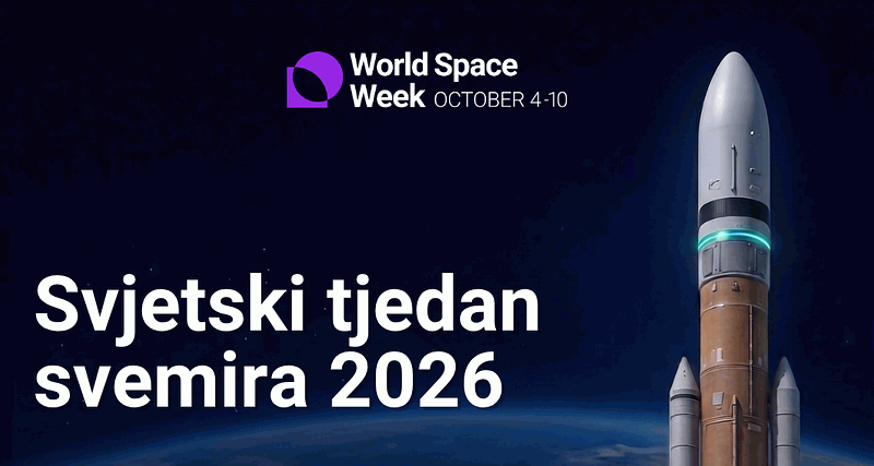 Pridružite se Svjetskom tjednu svemira 2026. u Hrvatskoj – tema: “Raketna revolucija”